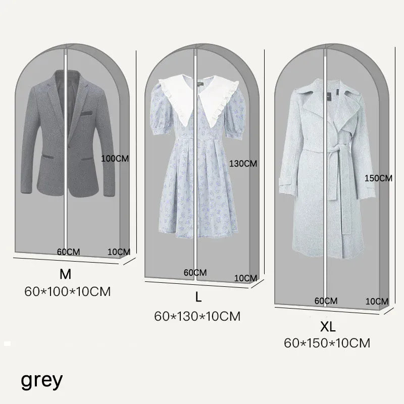 Housse protection vêtements épais placard