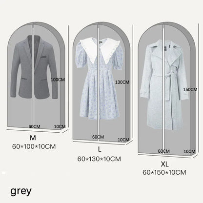 Housse protection vêtements épais placard