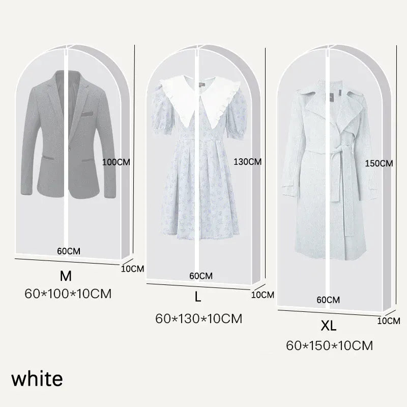 Housse protection vêtements épais placard