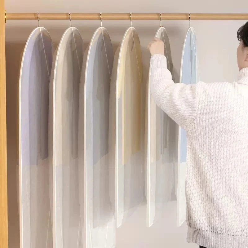 Housse penderie - transparente anti-poussière