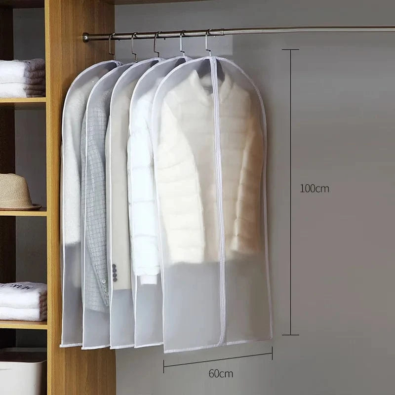 Housse penderie - transparente anti-poussière 60X100CM / 1 PCS