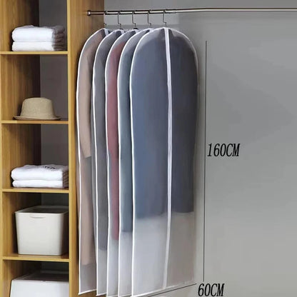 Housse penderie - transparente anti-poussière 60X160CM / 1 PCS
