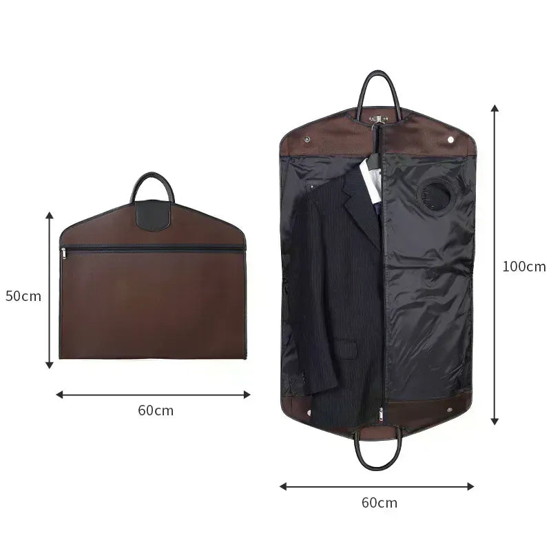 Housse pour vêtements hommes luxe - Protégez vos vêtements avec style et efficacité A-Café / 60x100cm