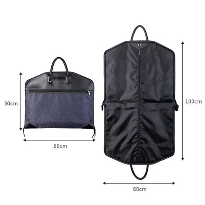 Housse pour vêtements hommes luxe - Protégez vos vêtements avec style et efficacité C-Bleu / 60x100cm