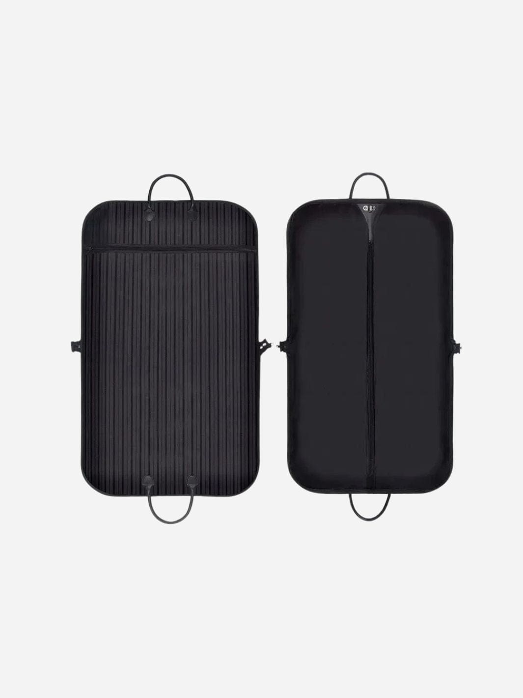 housse vêtements anti-poussière - design à rayures