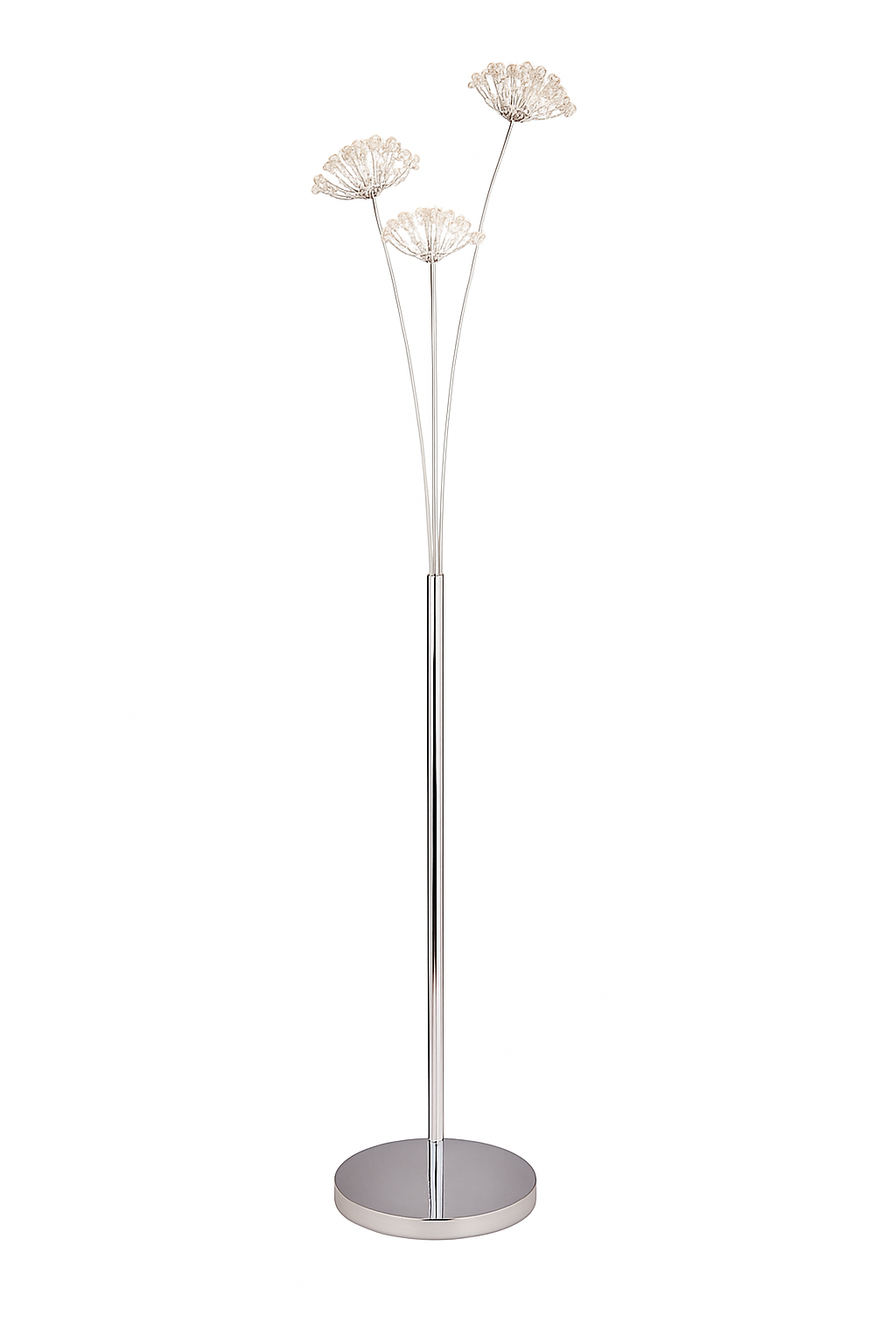 Lampadaire LED design bras en forme de fleurs INCANTO