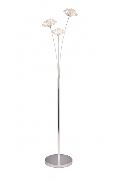 Lampadaire LED design bras en forme de fleurs INCANTO