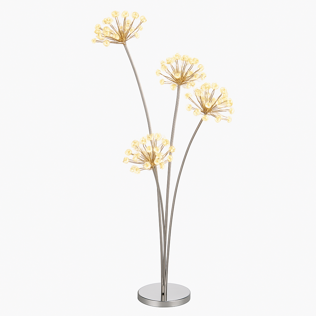 Lampadaire LED design bras en forme de fleurs INCANTO