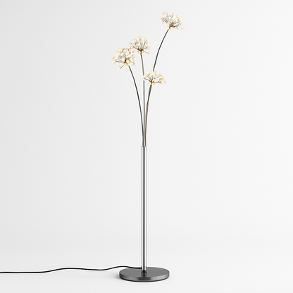 Lampadaire LED design bras en forme de fleurs INCANTO