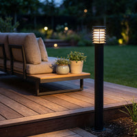 Lampadaire d'extérieur acier inoxydable VESPERA