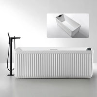 LINEA - Baignoire îlot texturée