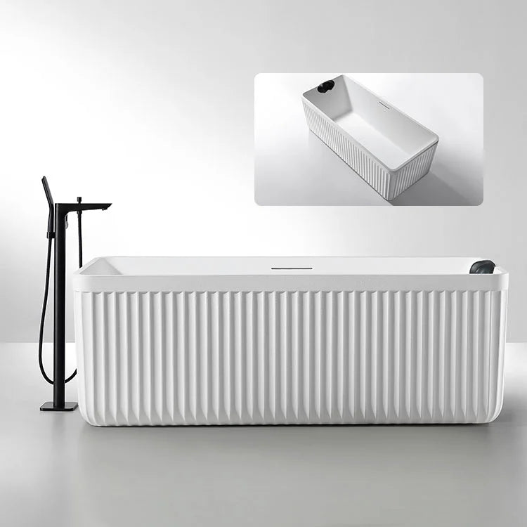 LINEA - Baignoire îlot texturée