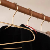 Lot de 10 Cintres Métal Premium Minimaliste & Élégant - Aeraly