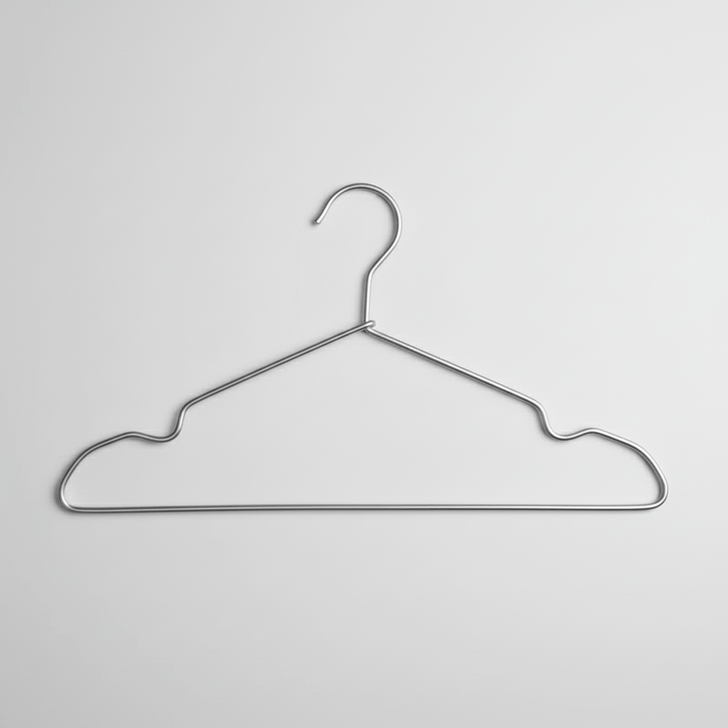 Lot de 10 Cintres Métal Premium Minimaliste & Élégant - Aeraly