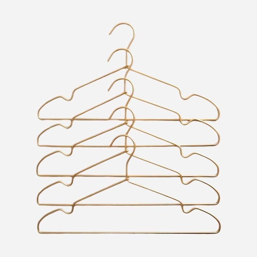 Lot de 10 Cintres Métal Premium Minimaliste & Élégant - Aeraly