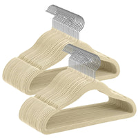 Cintres Enfants en Velours - Gagnez de la Place Facilement - Lot de 50 - Aeraly