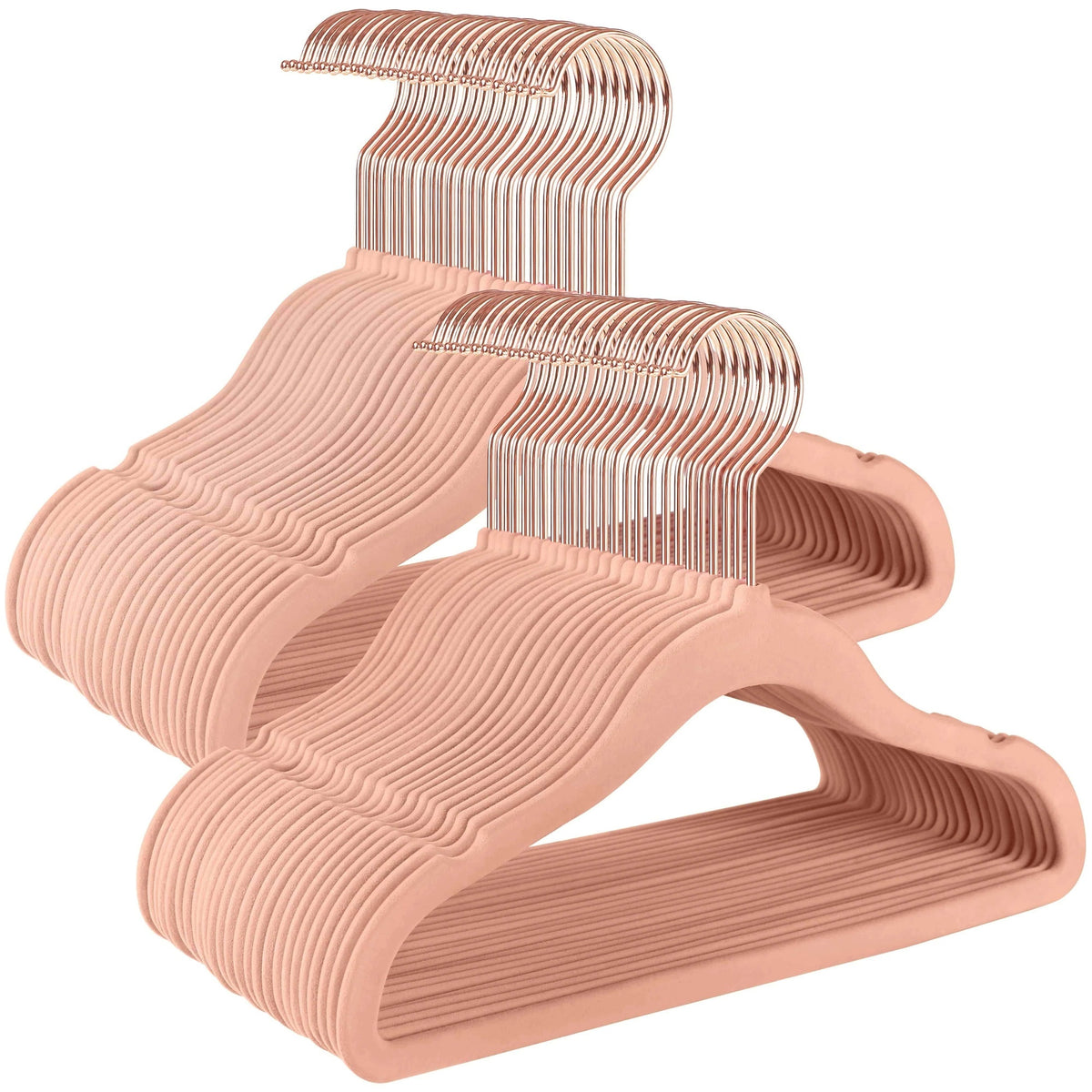 Cintres Enfants en Velours - Gagnez de la Place Facilement - Lot de 50 - Aeraly