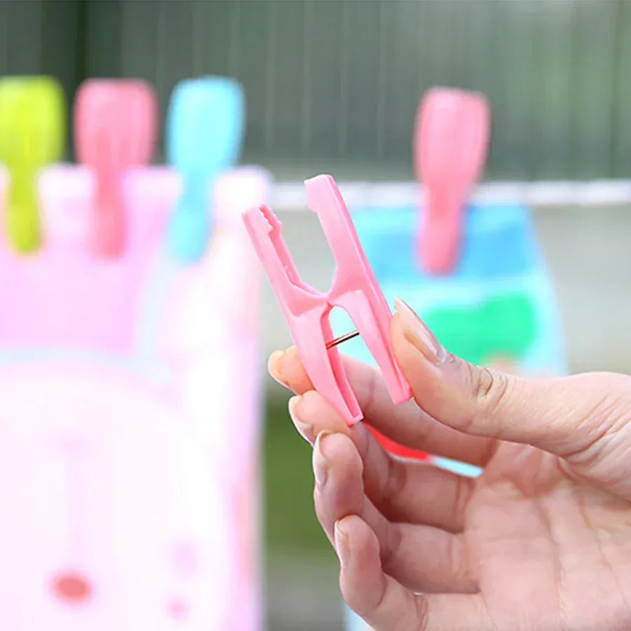 Lot de Pince à linge en plastique résistante et durable (20/40 PCS)