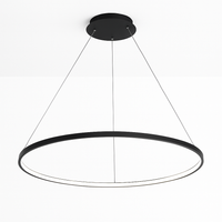 Lustre design anneaux suspendus LED AURELIA