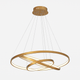 Lustre design anneaux imbriqués LED ANELLO
