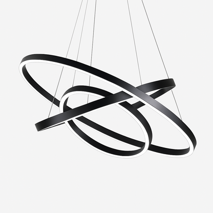 Lustre design cercles entrelacés NEXUS