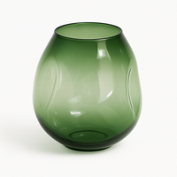Lustre design LED branches métal bulles verre GEMMA