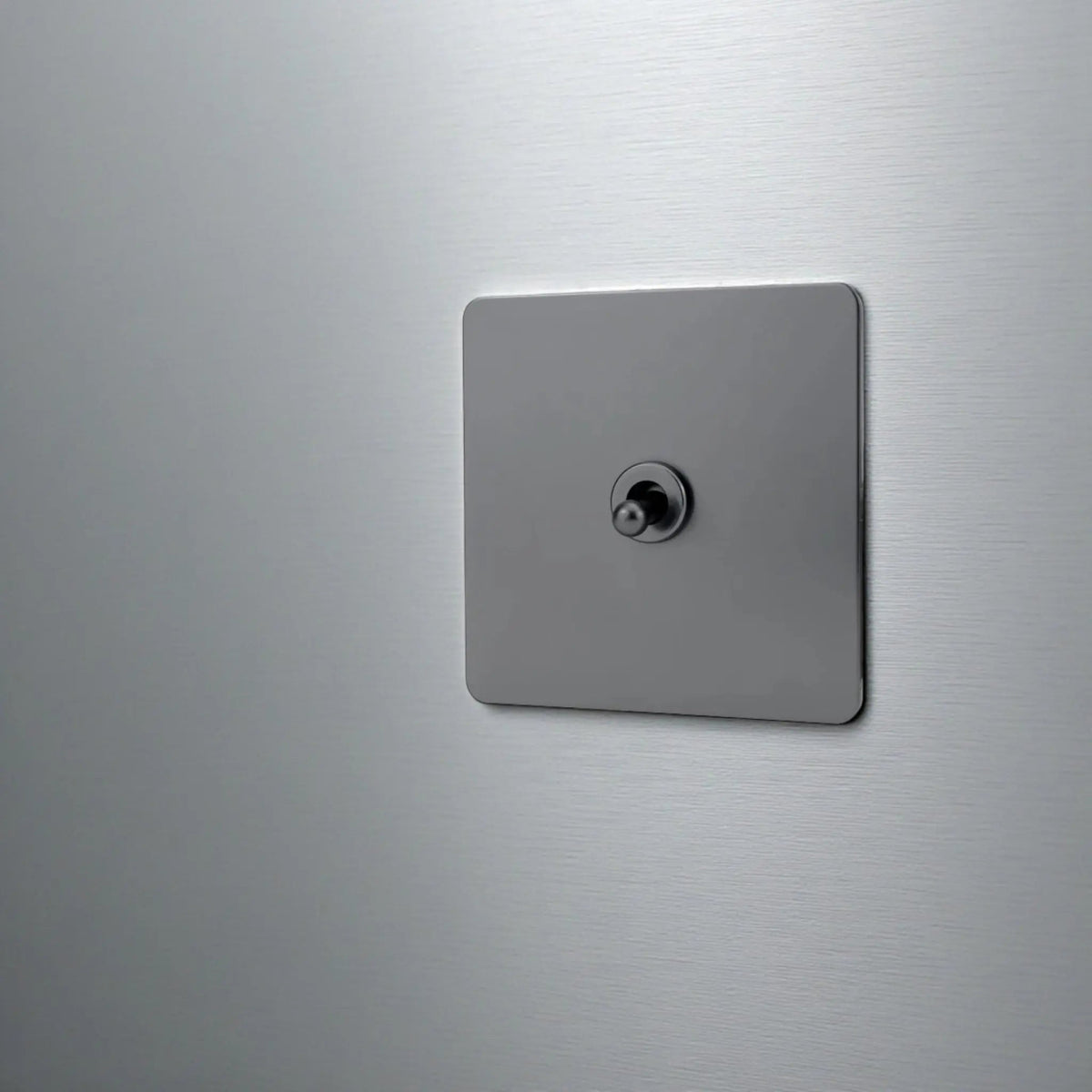interrupteur va-et-vient simple anthracite