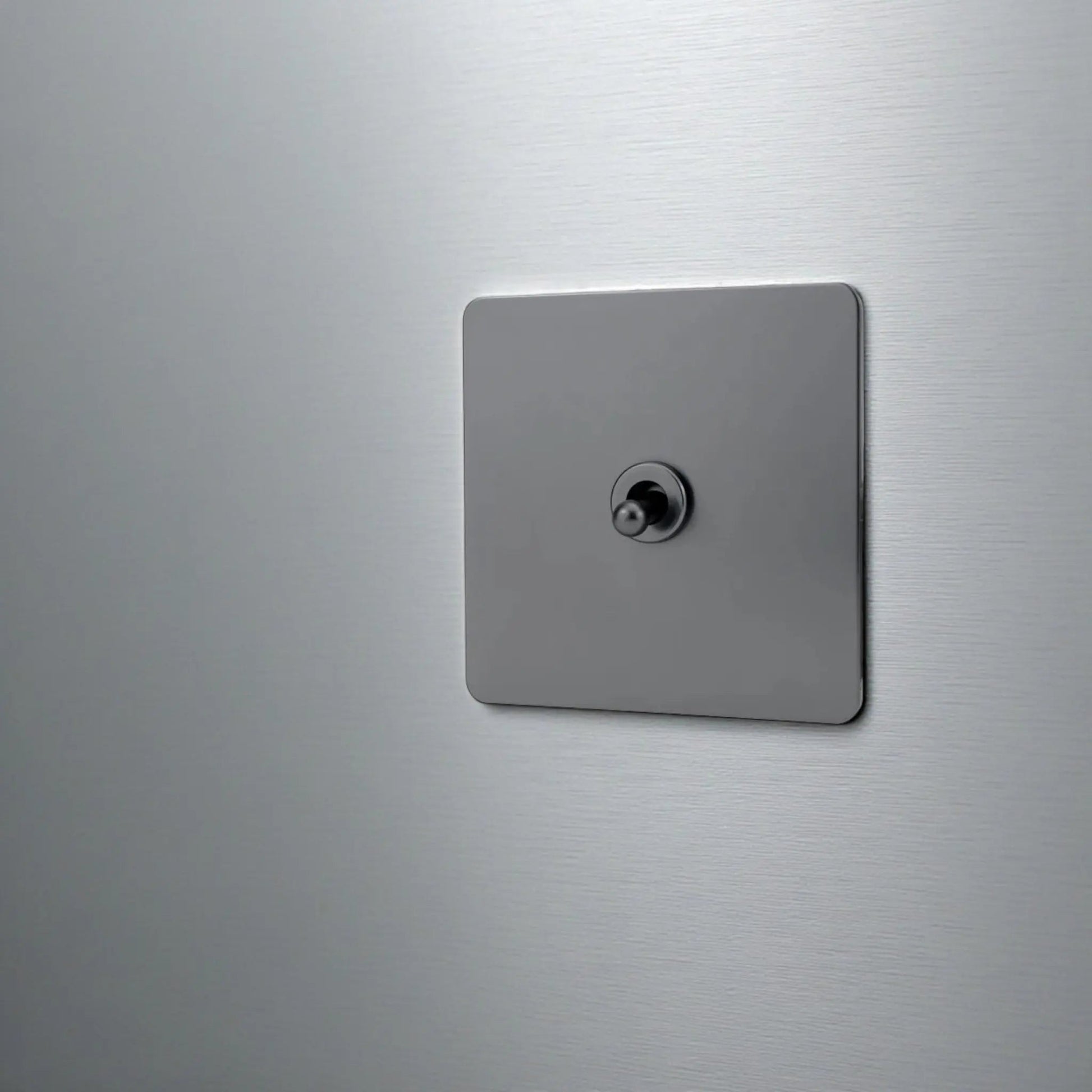 interrupteur va-et-vient simple anthracite