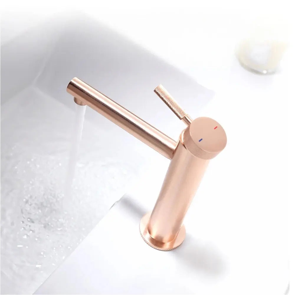 Mitigeur de lavabo générique or rose