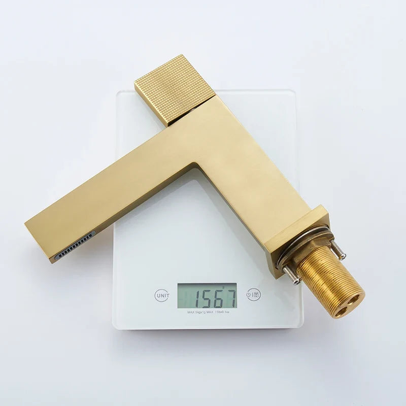 Crisocolla Mitigeur de Lavabo Monotrou Moleté, 4 Finitions