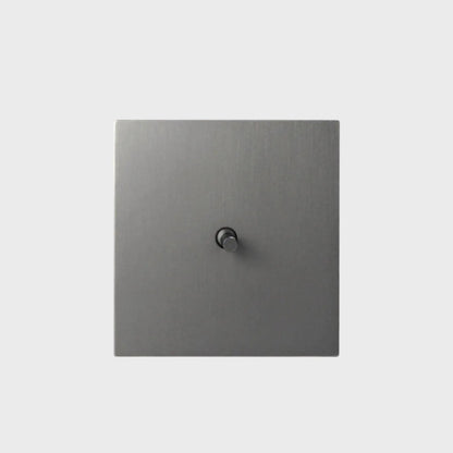 interrupteur va-et-vient simple anthracite