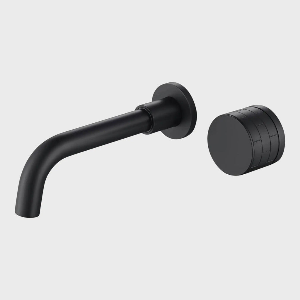 Robinet de lavabo encastré noir