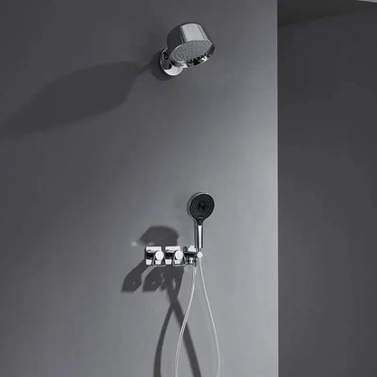 Mitigeur de Douche mural chrome