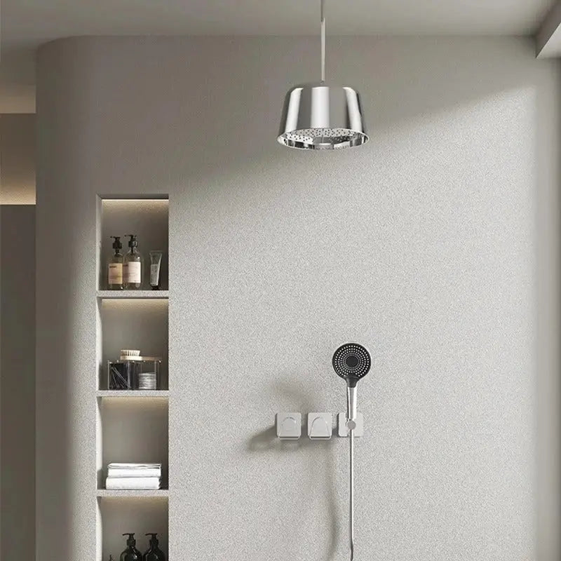 Mitigeur de Douche plafond chrome