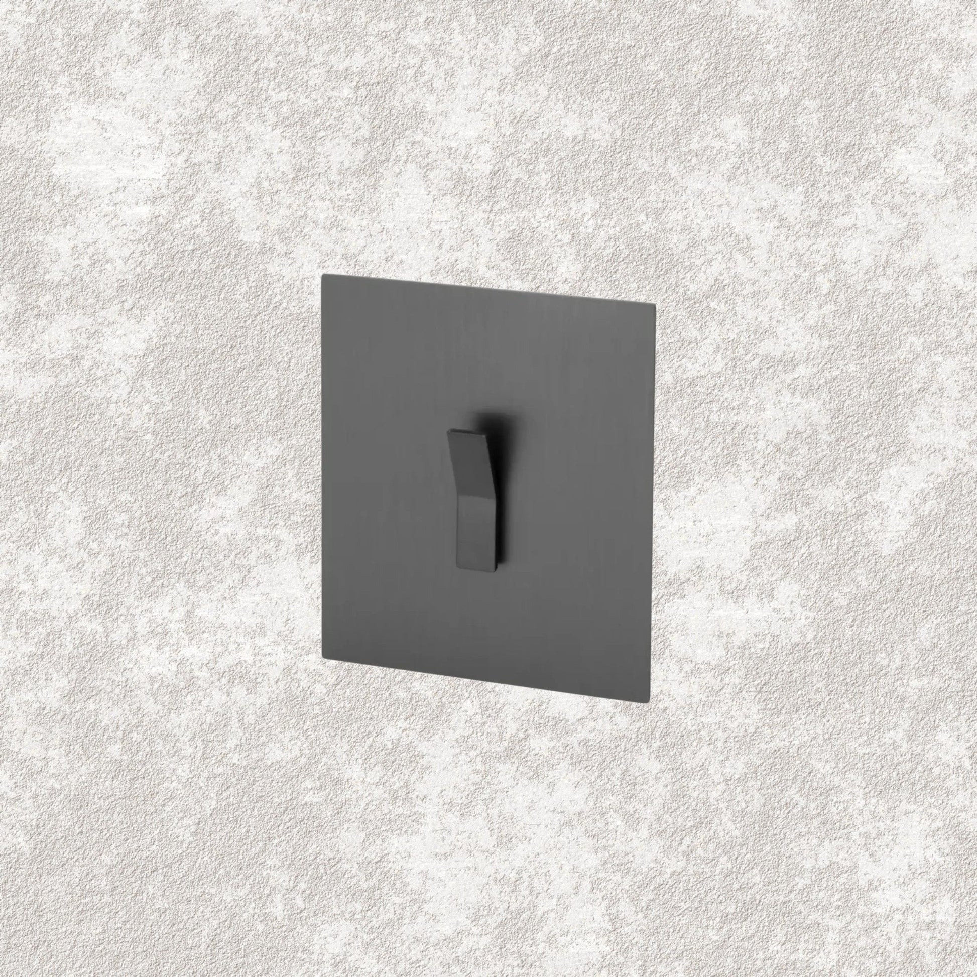 interrupteur simple anthracite
