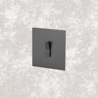 interrupteur simple anthracite