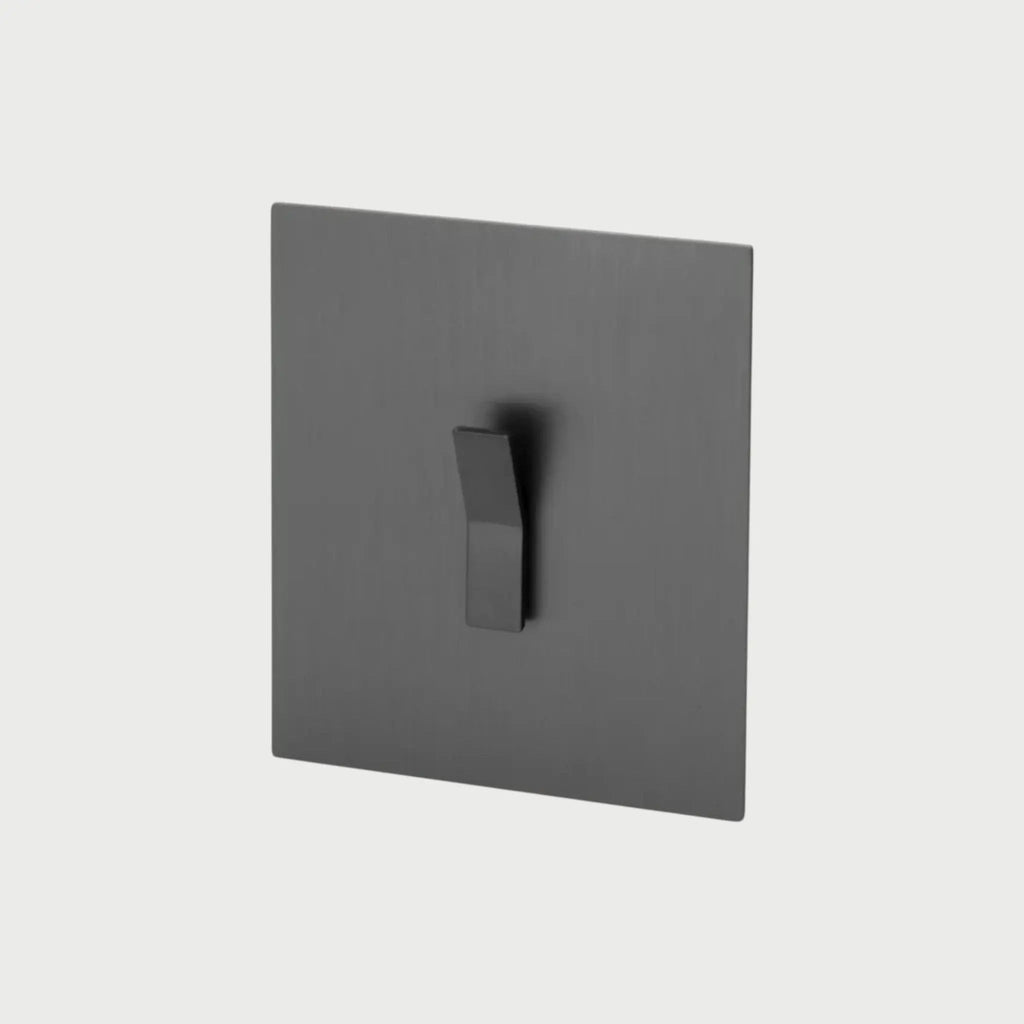 interrupteur simple anthracite