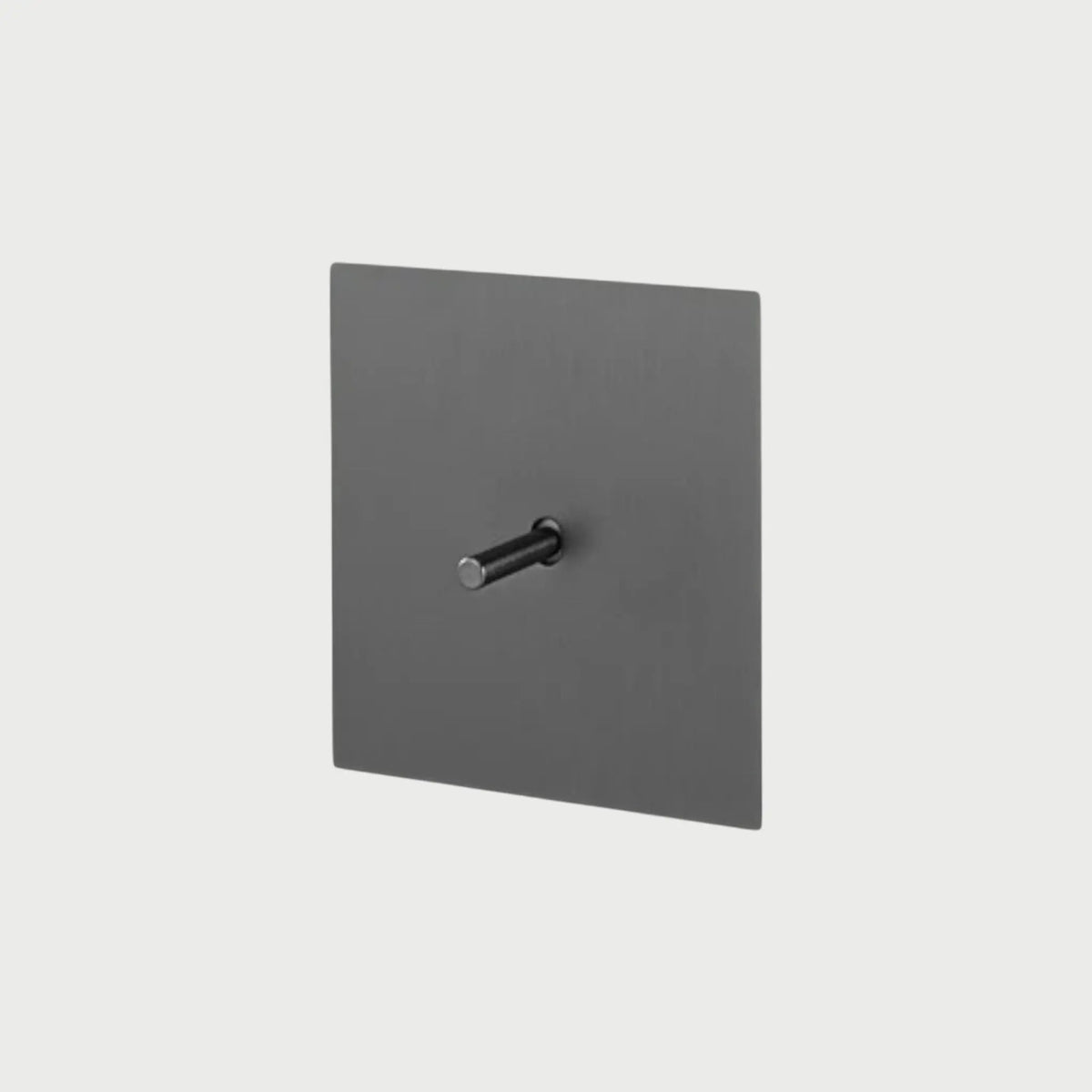 interrupteur va-et-vient simple anthracite