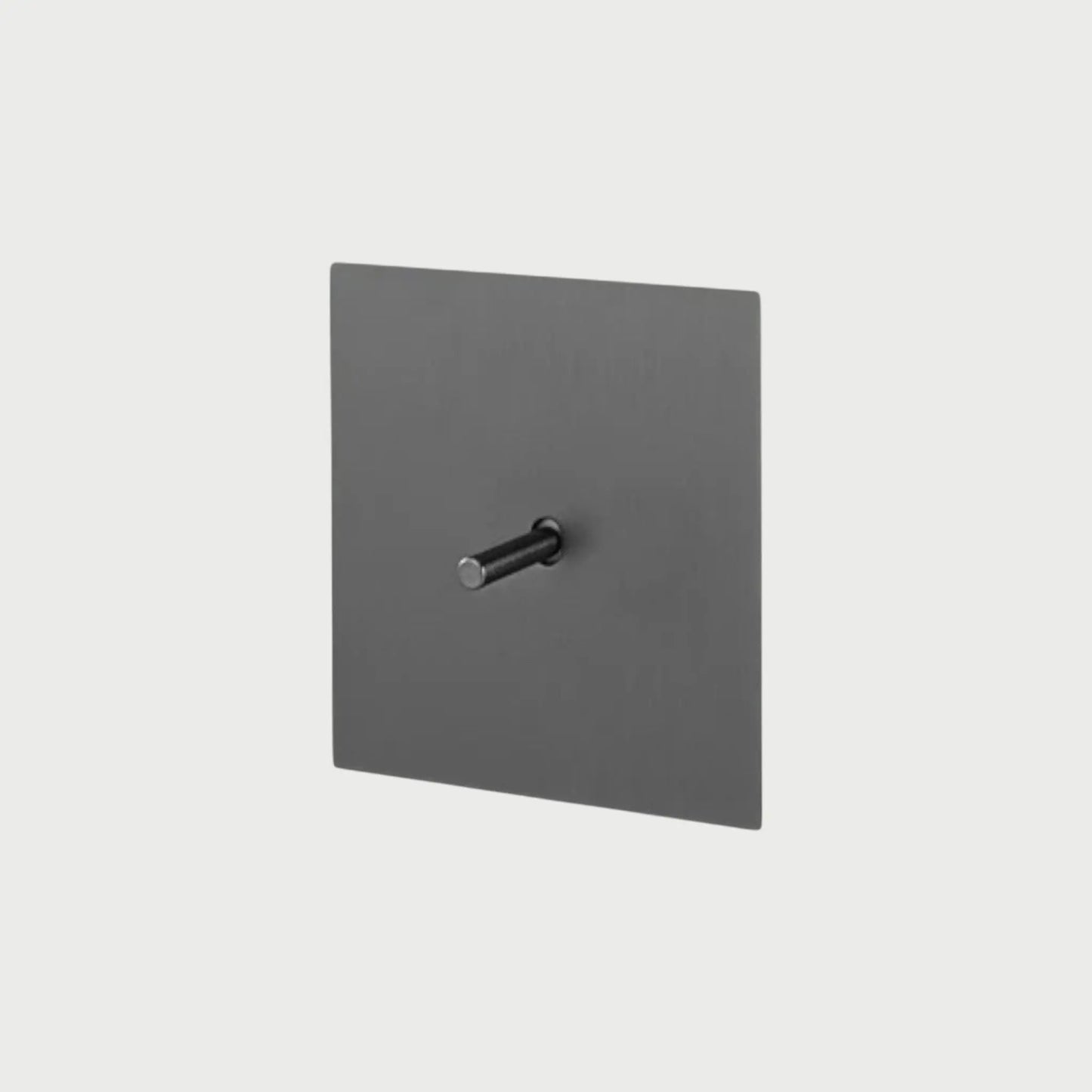 interrupteur va-et-vient simple anthracite