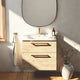 Meuble vasque simple 70cm Chêne Sanremo