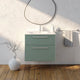 Meuble vasque simple 70cm Amande Mat