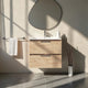 Meuble vasque simple 70cm Chêne Sanremo