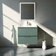 Meuble vasque simple 70cm Amande Mat