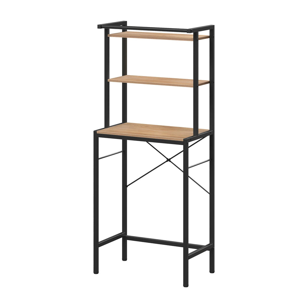 Meuble Pour Machine à Laver Étagère Rangement 3 Niveaux Aeraly