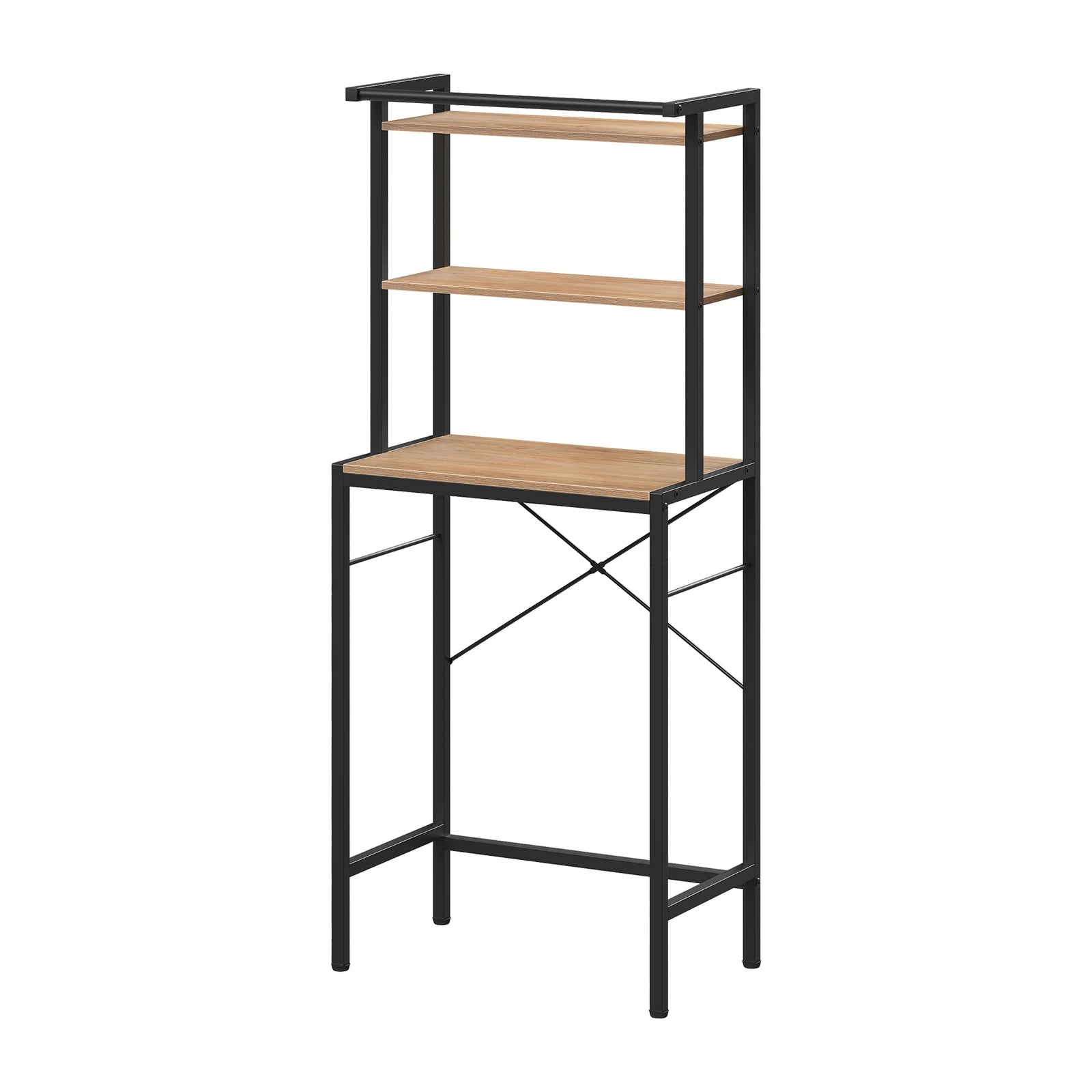 Meuble Pour Machine à Laver Étagère Rangement 3 Niveaux Aeraly