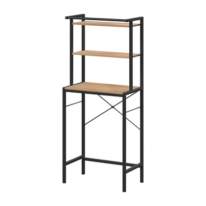 Meuble Pour Machine à Laver Étagère Rangement 3 Niveaux Aeraly