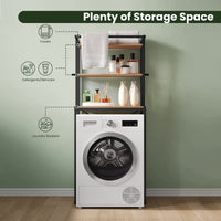 Meuble Pour Machine à Laver Étagère Rangement 3 Niveaux Aeraly