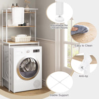 Meuble Pour Machine à Laver Étagère Rangement 3 Niveaux Aeraly