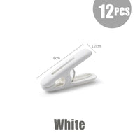Mini pince à linge plastique multifonction – Lot de 12 - Aéraly