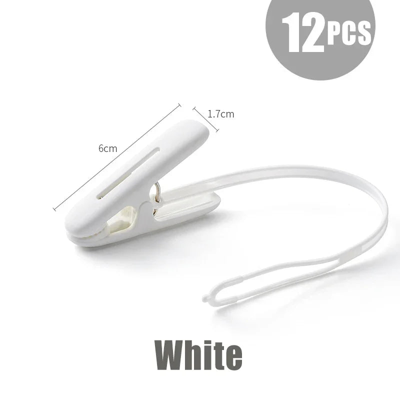Mini pince à linge plastique multifonction – Lot de 12 - Aéraly